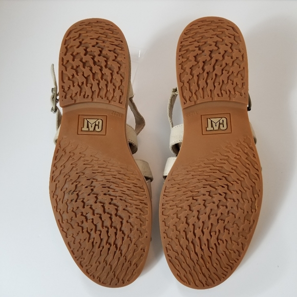 Caterpillar Shoes Cat By Caterpillar Leather Flat Strappy Sandal Poshmark